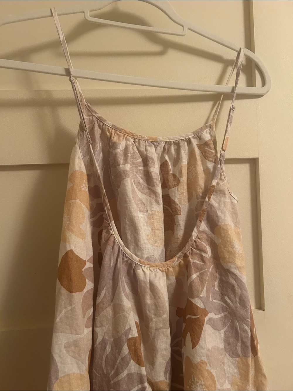 Aritzia Little Moon Linen Floral Maxi Dress - Picture 4 of 7